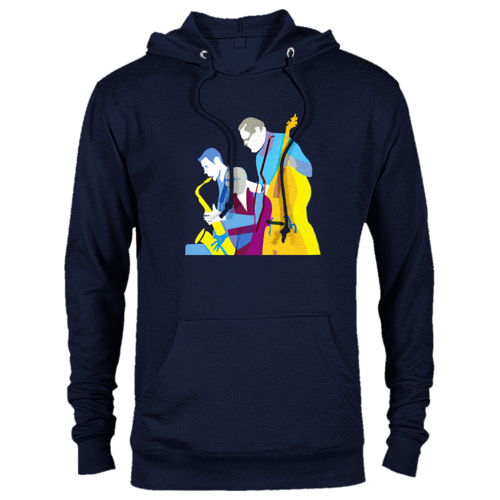 Jazz Trio Premium Unisex Pullover Hoodie