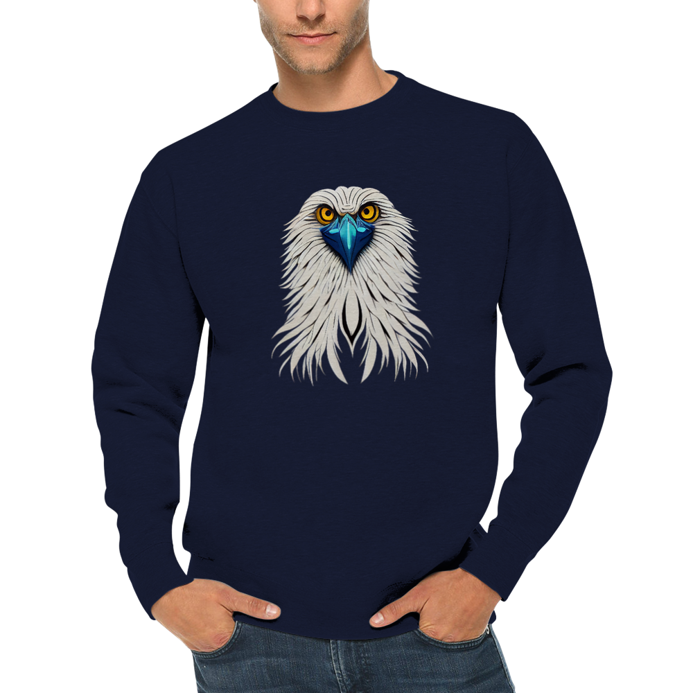 Eagle Print Premium Unisex Crewneck Sweatshirt