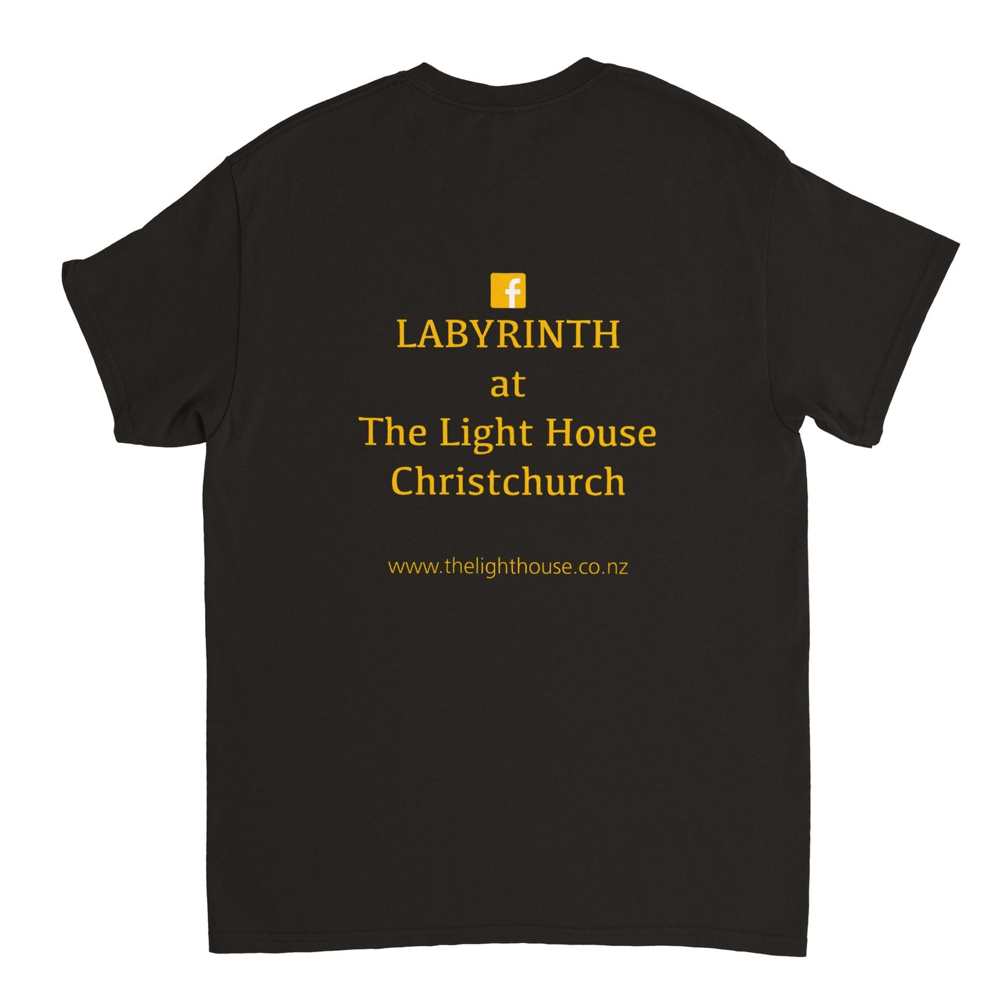 Labyrinth Walk Free V2 Heavyweight Unisex Crewneck T-shirt
