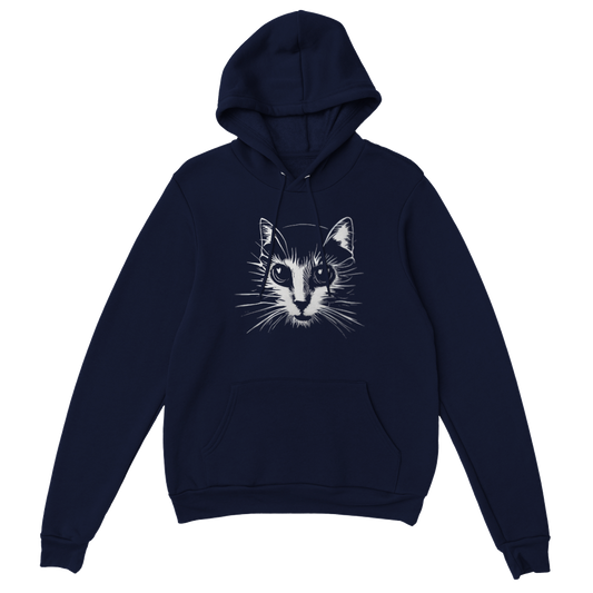 Cat Print Premium Unisex Pullover Hoodie