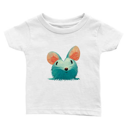 Cute Mouse Classic Baby Crewneck T-shirt