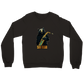 Sax Bear Print Premium Unisex Crewneck Sweatshirt