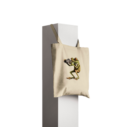 Frog Taking Photos Classic Tote Bag