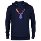 Rainbow Moose Print Premium Unisex Pullover Hoodie