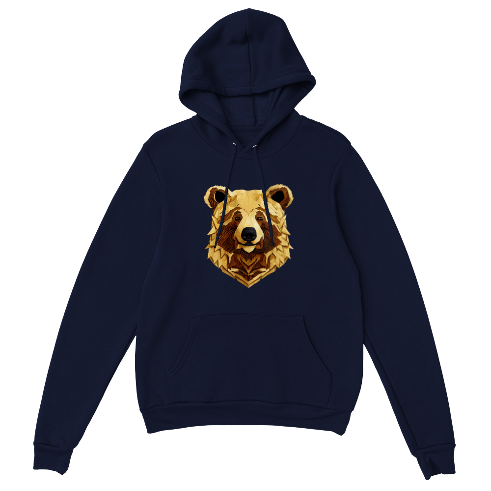 Bear print Premium Unisex Pullover Hoodie