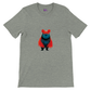 Get Adorable with our Cute Cartoon Bear Print Premium Unisex Crewneck T-shirt!