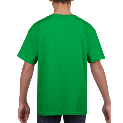 Robot Playing Drums Classic Kids Crewneck T-shirt