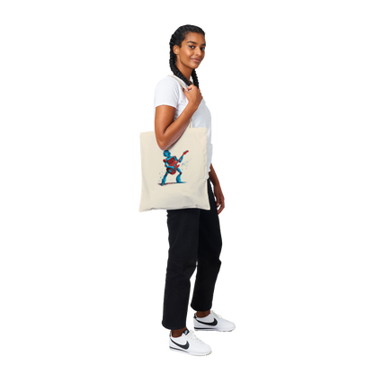 Robot Playing Guitar Classic Tote Bag