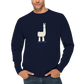 Cute Llama Premium Unisex Crewneck Sweatshirt