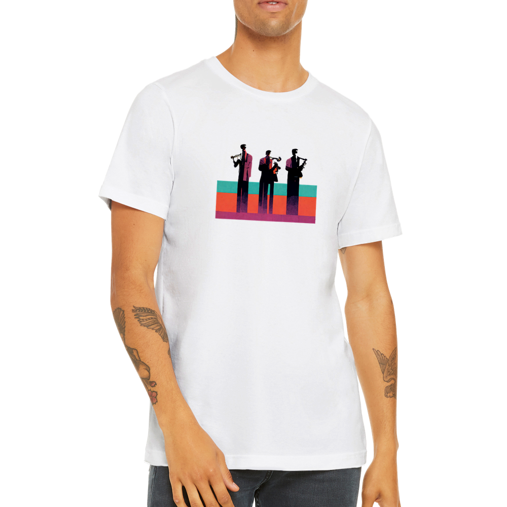 Pop-Art Jazz Band T-Shirt.