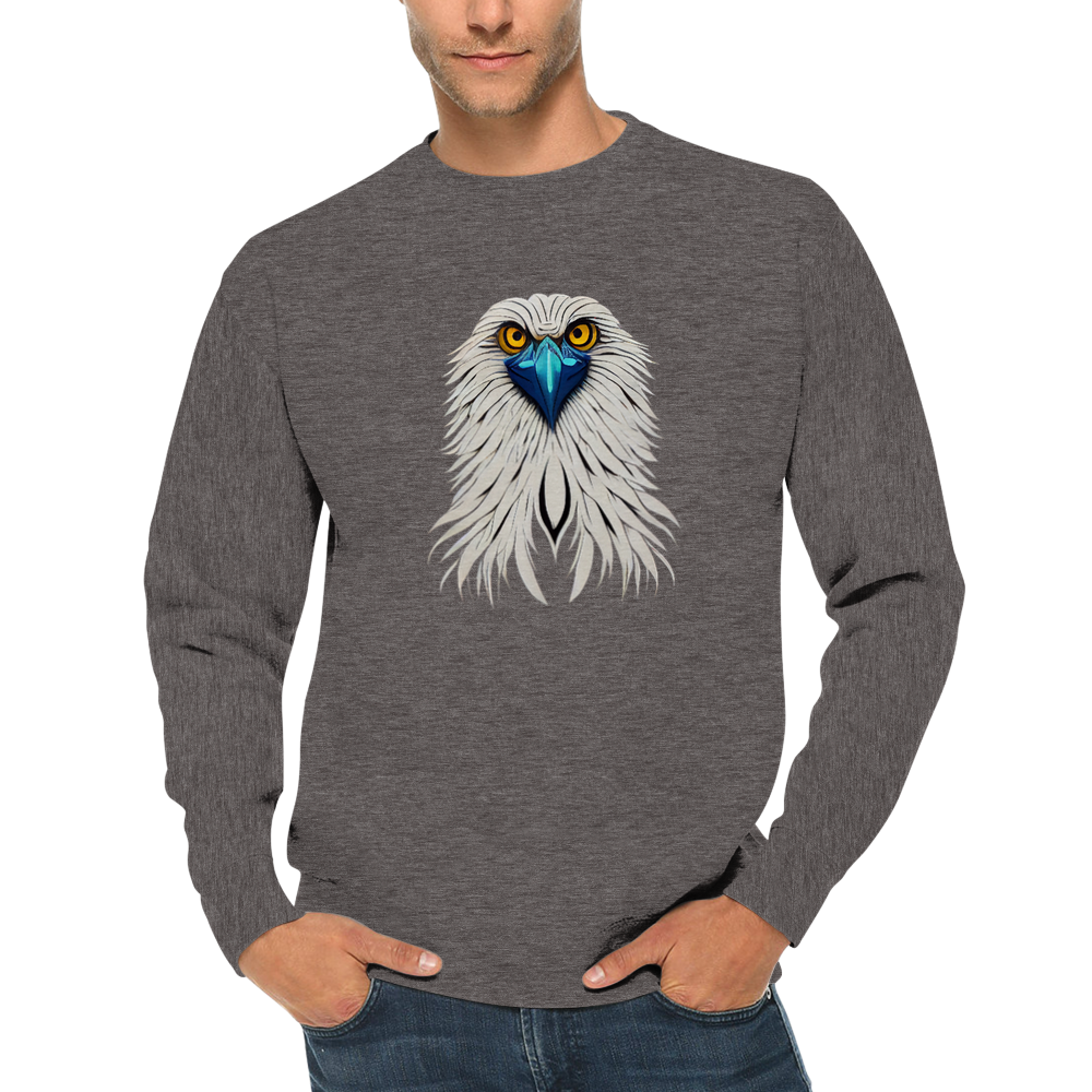 Eagle Print Premium Unisex Crewneck Sweatshirt