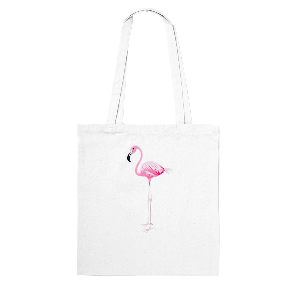 Flamingo Print Classic Tote Bag