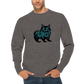 Maine Coon Print Premium Unisex Crewneck Sweatshirt