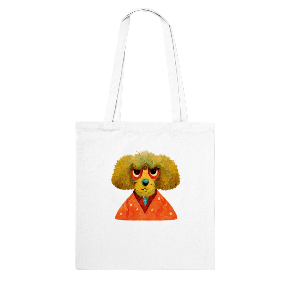 Grumpy Poodle Classic Tote Bag