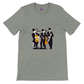 Jazz Up Your Style with the Pop Art Jazz Trio Premium Unisex Crewneck T-shirt!