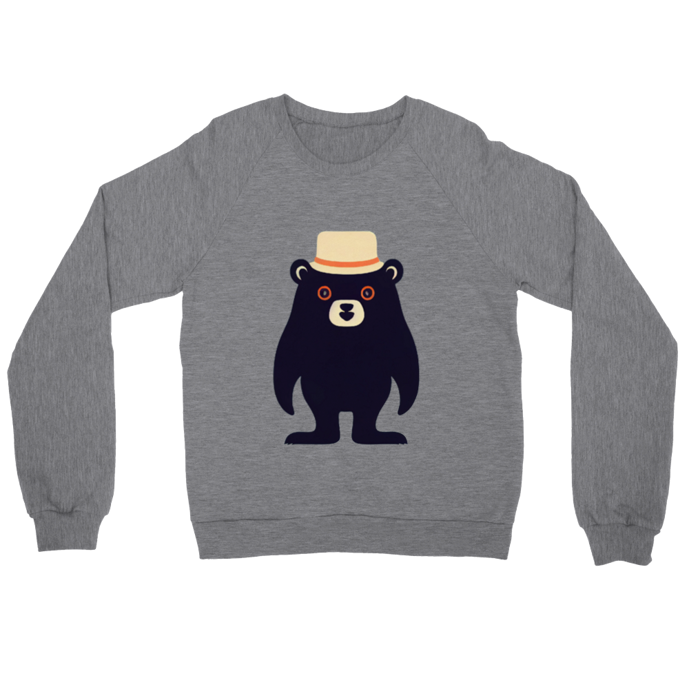 Cute Bear Premium Unisex Crewneck Sweatshirt