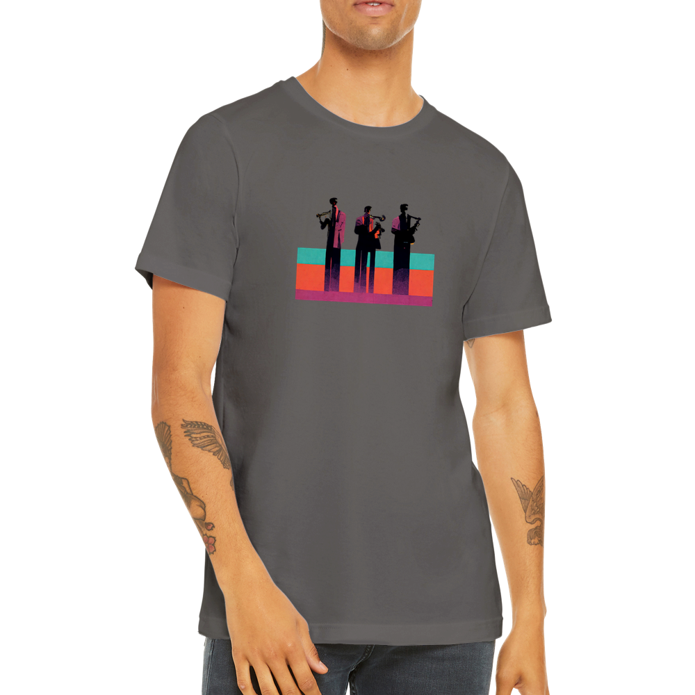 Pop-Art Jazz Band T-Shirt.