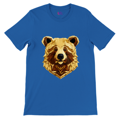 Royal Blue t-shirt with bear print