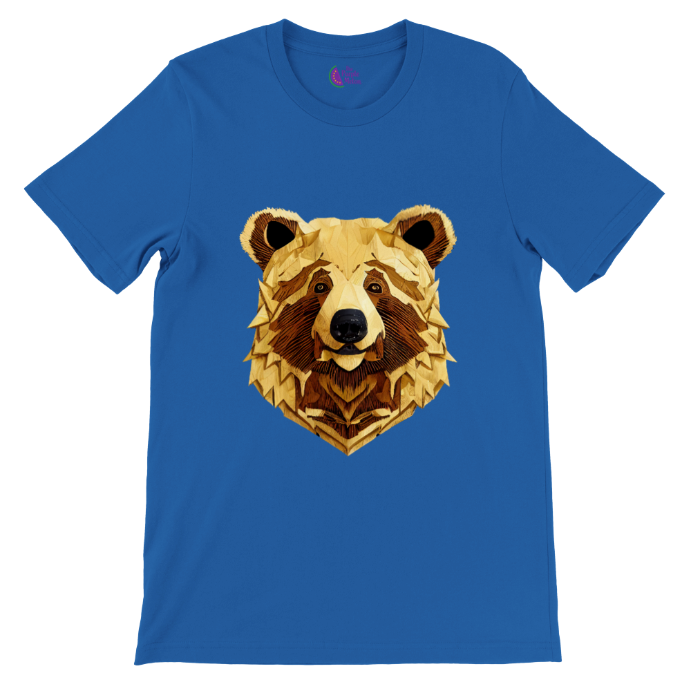 Royal Blue t-shirt with bear print