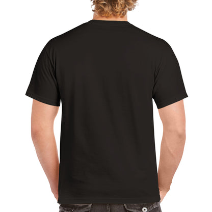 Unleash Your Inner Rockstar with the T-Rex Skeleton Playing an Upright Bass Heavyweight Unisex Crewneck T-Shirt!