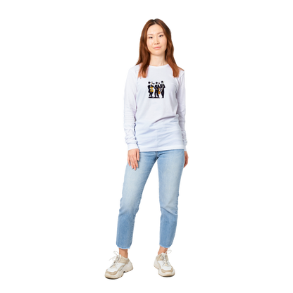 Pop Art Jazz Trio Premium Unisex Longsleeve T-shirt