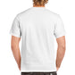 Fox Groove: Heavyweight Unisex Crewneck T-shirt with Bass-Playing Fox Print